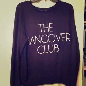 Wildfox hangover club pullover